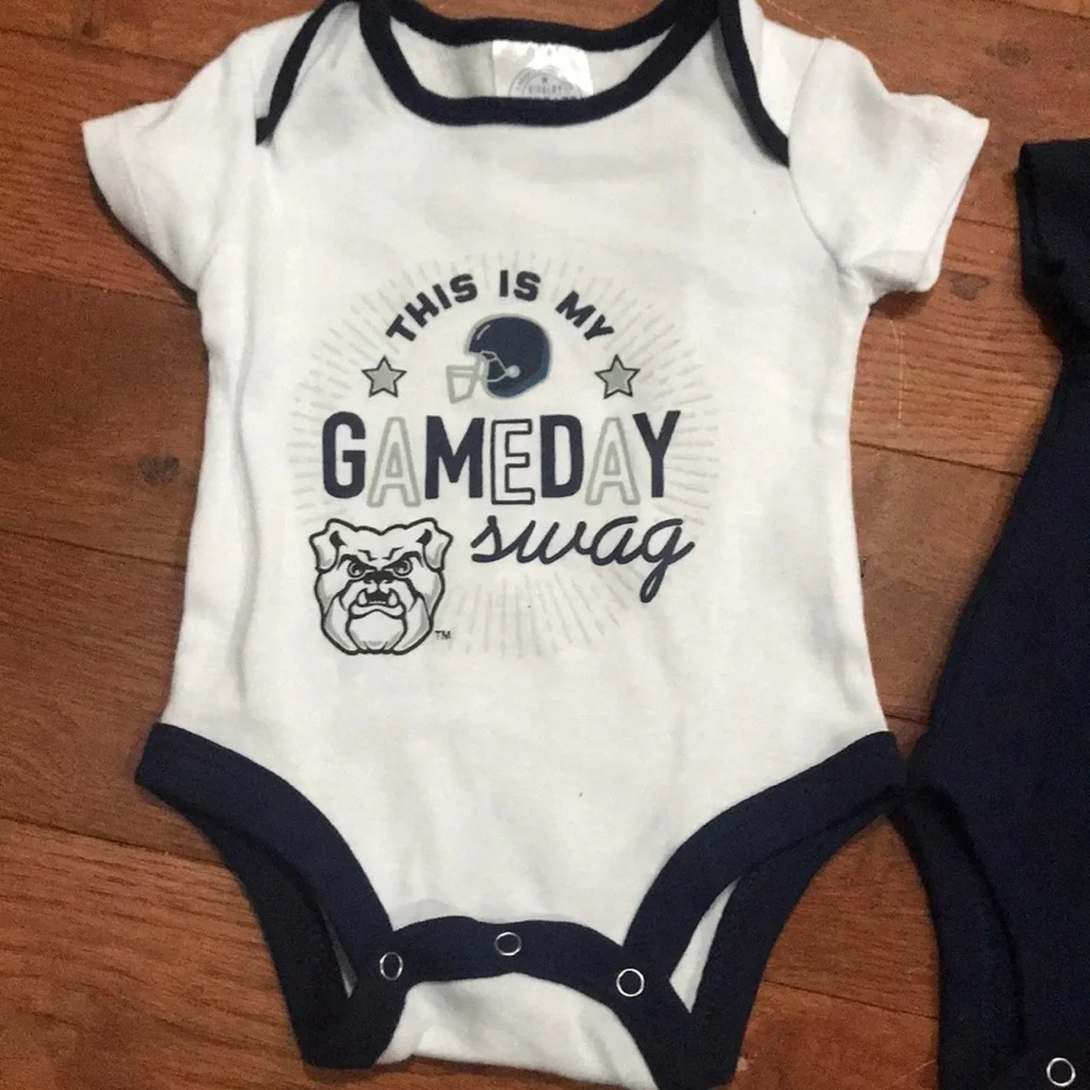 NWOT Two Butler onesies 0-3 months